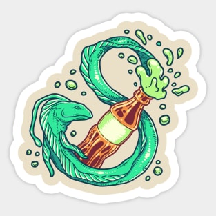 Eel Cola Sticker